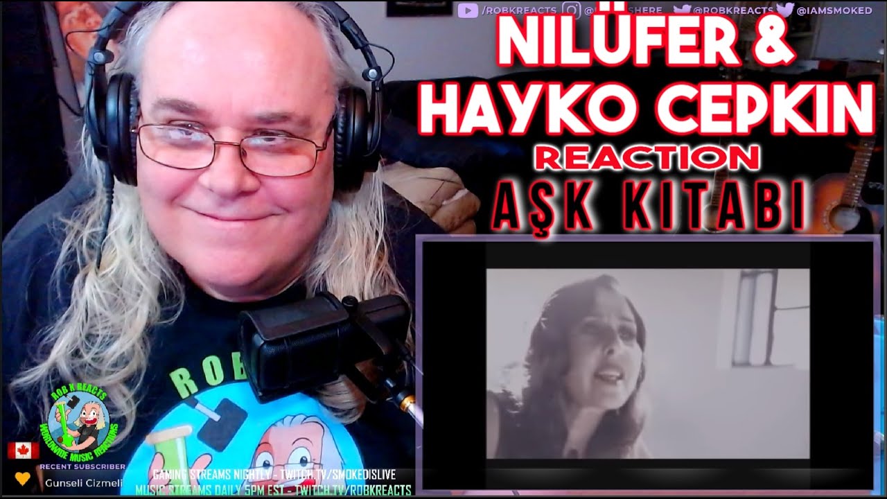 Nilüfer & Hayko Cepkin Reaction - Aşk Kitabı - First Time Hearing - Requested