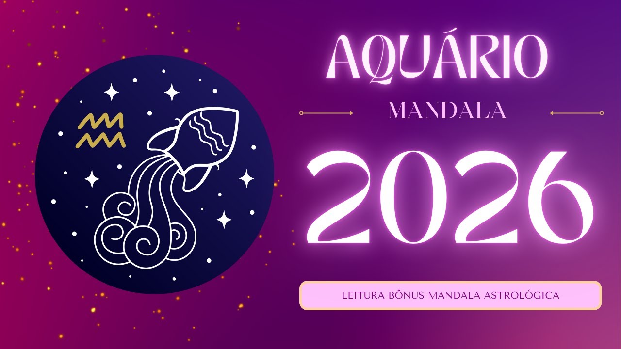 AQUÁRIO ♏ UMA PORTA NOVA PARA VOCÊ! DESAFIOS EMPOLGANTES🌟 MANDALA 2026 🌟LEITURA BONUS
