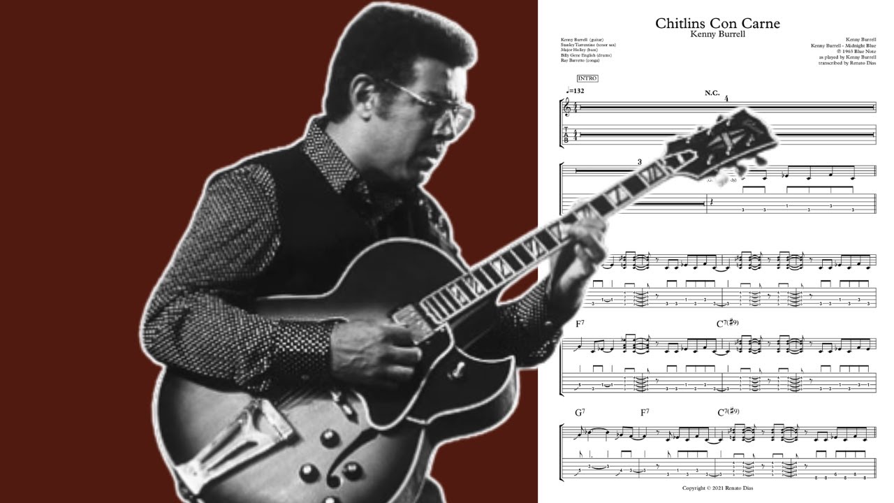 Chitlins Con Carne - Kenny Burrell (Transcription)