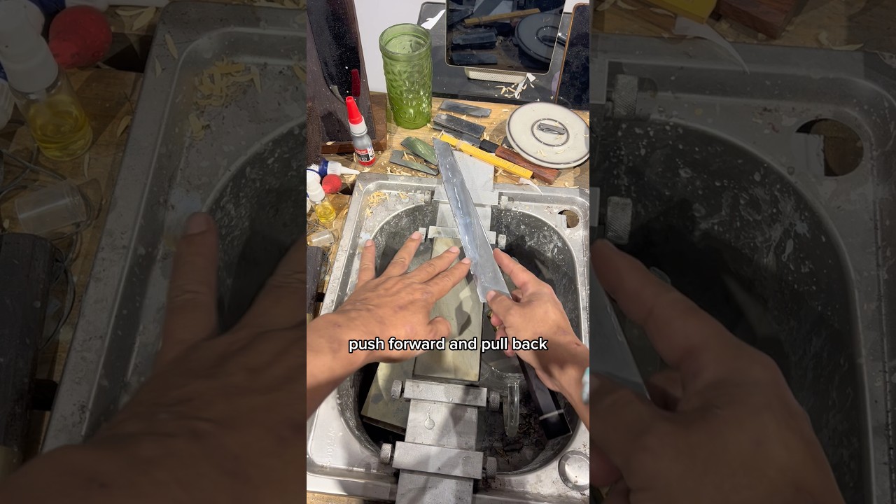A good knife needs regular sharpening to stay razor sharp 