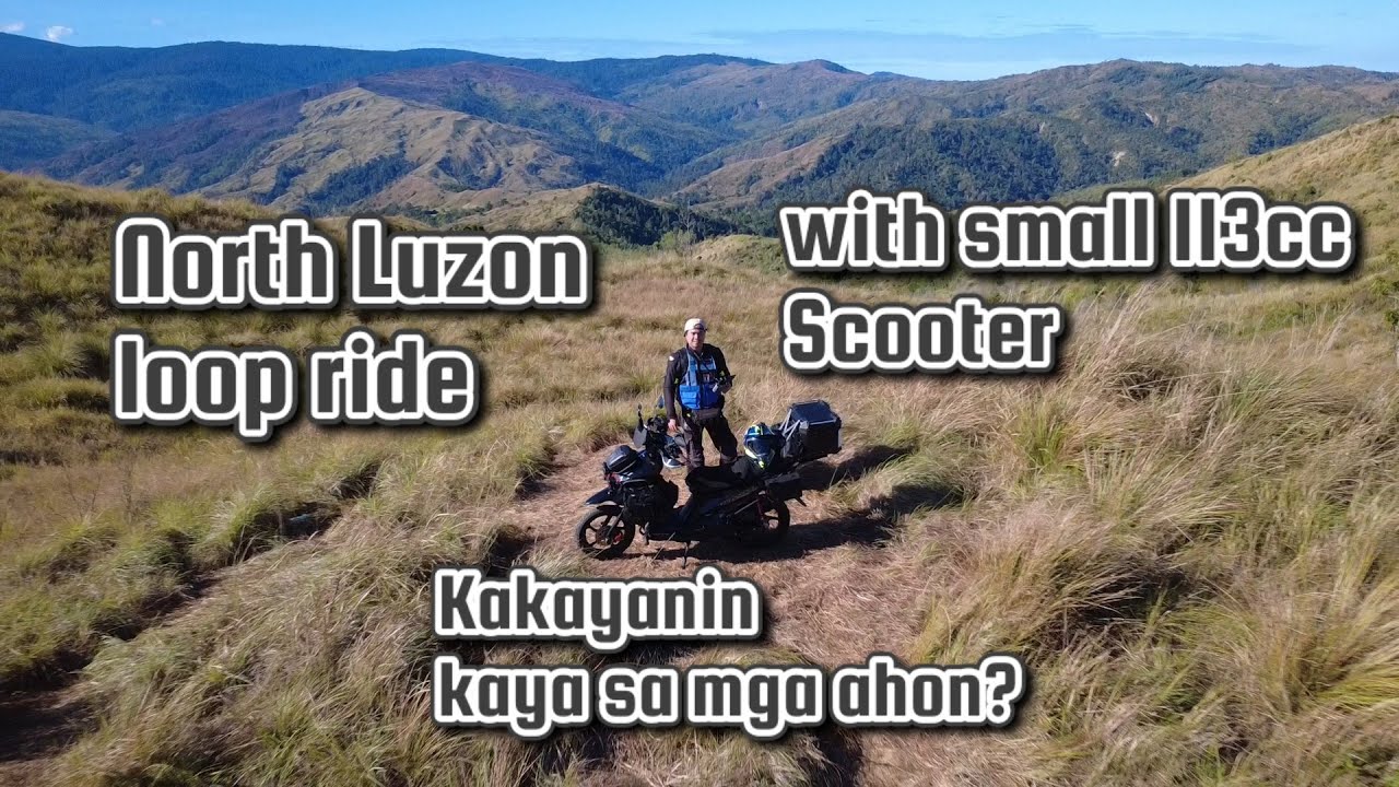 North Luzon Loop Ride using Skydrive Crossover 113cc ( DAY 1)