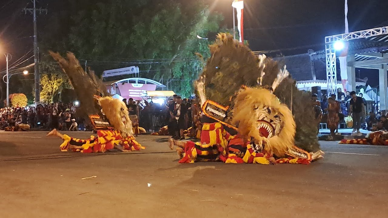 KEREN POLL‼️ SOLAH PULUHAN BARONGAN TERBAIK REOG RAKSASA DI HARI JADI KABUPATEN PONOROGO KE 528