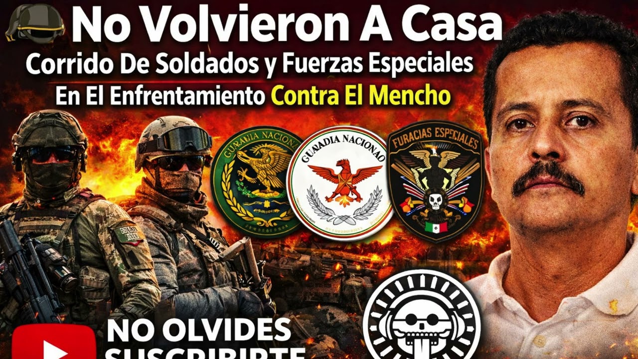 🚨🪖 No Volvieron A Casa | Corrido De Fuerzas Especiales En El Enfrentamiento Contra El Mencho ⚔️🔥