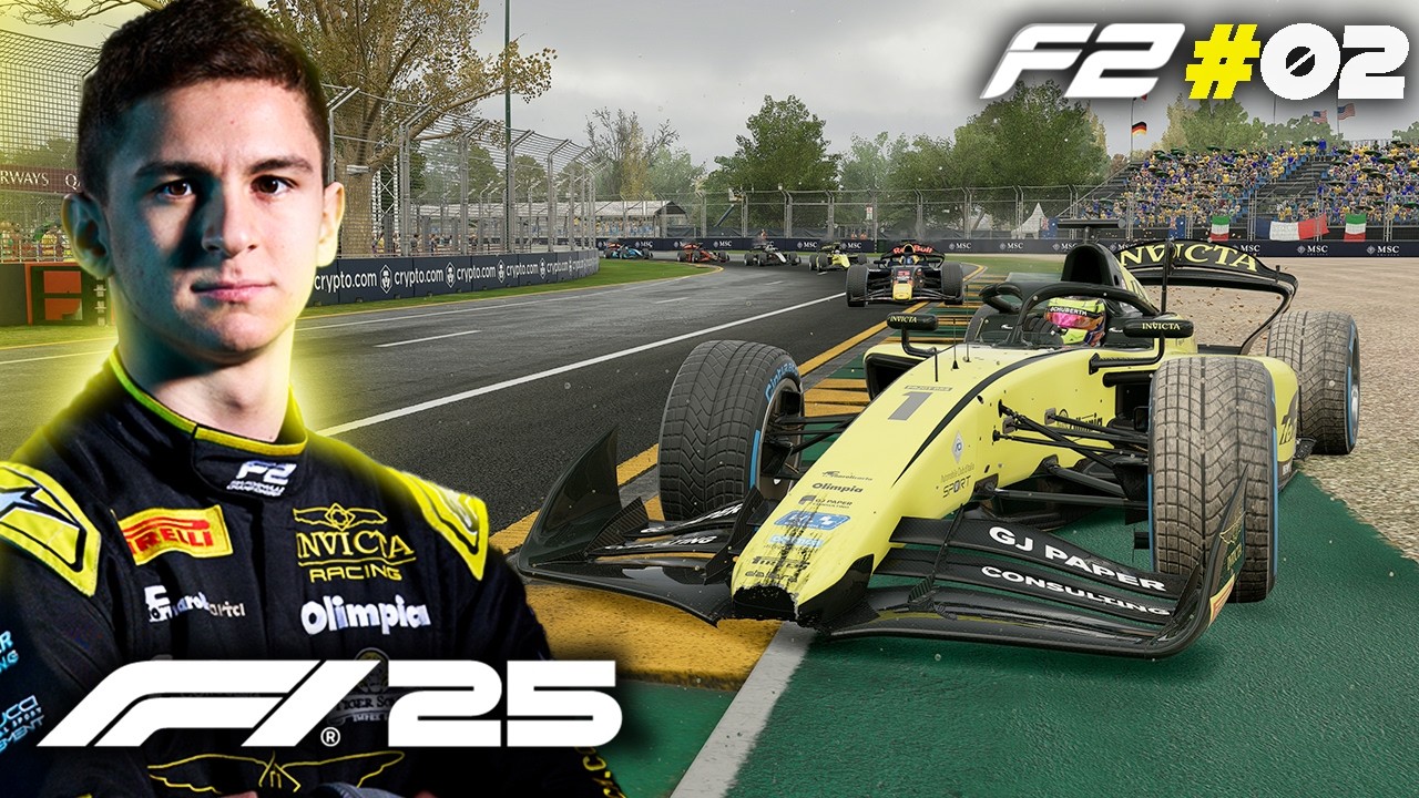 ⛈️ OUR FIRST WET RACE! F1 25 Fornaroli Career | Round 2 Australian GP