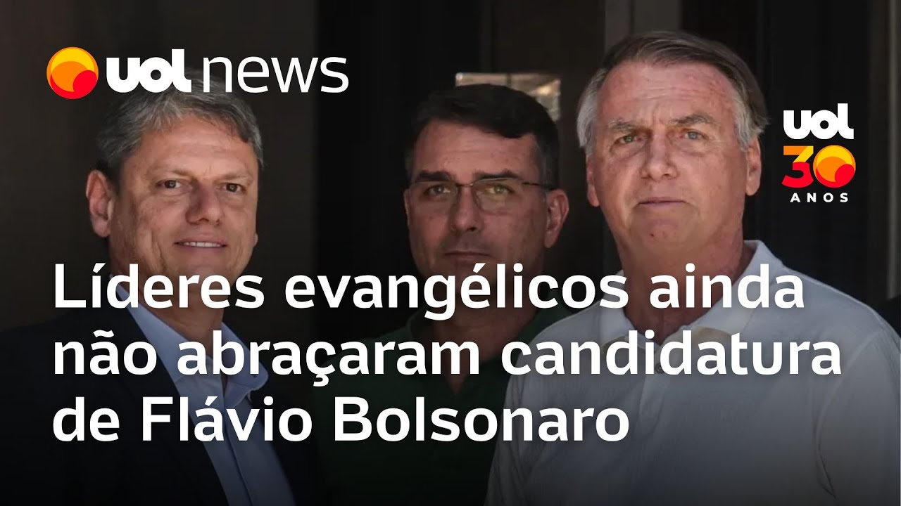 Líderes evangélicos ecoam Malafaia e não se empolgam com Flávio Bolsonaro pré-candidato
