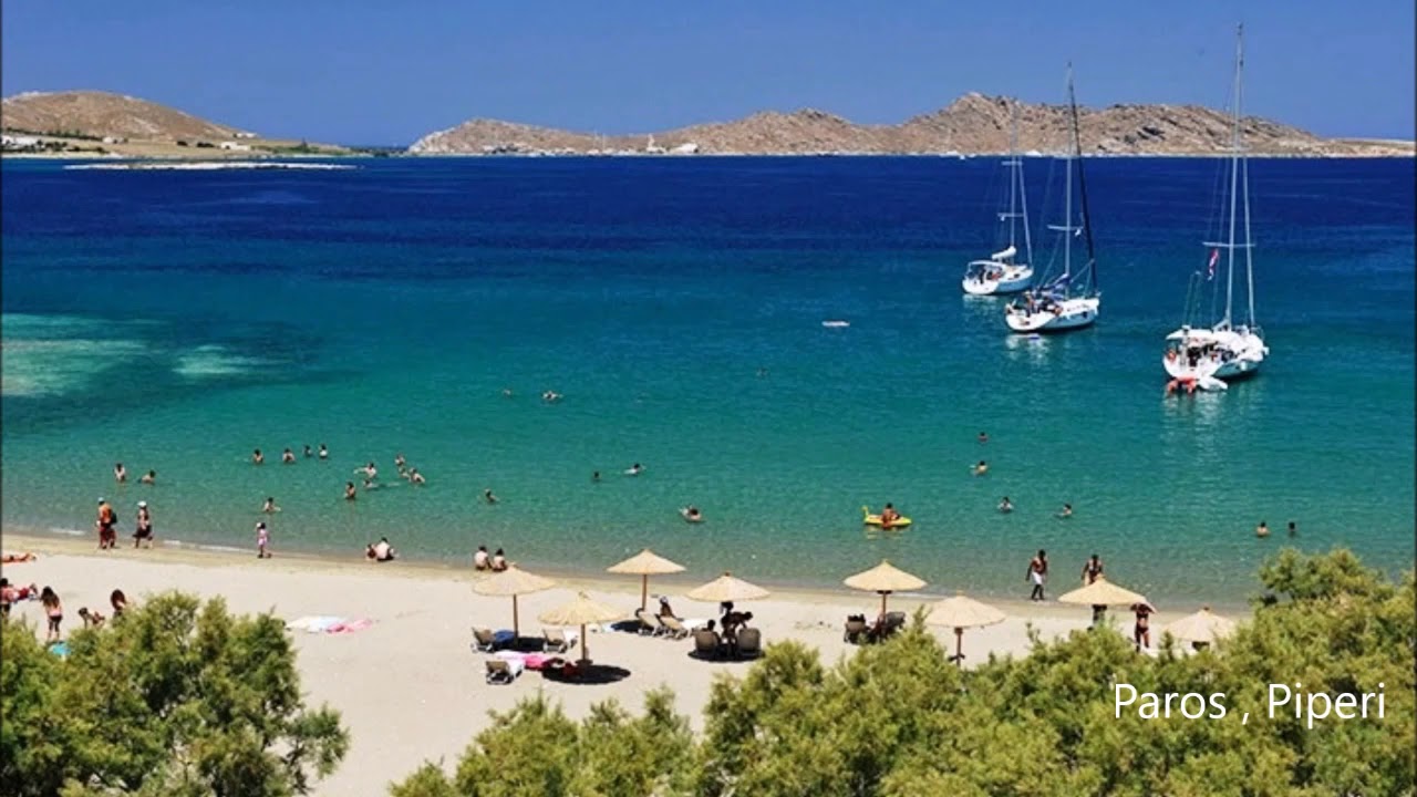 Best Beaches of Paros Greece HD