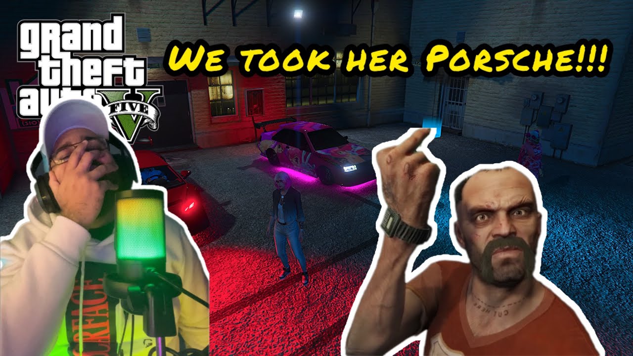 HIS SCREAM AND ROBBING HER CAR!!! | GTA 5 ONLINE LOS SANTOS #12