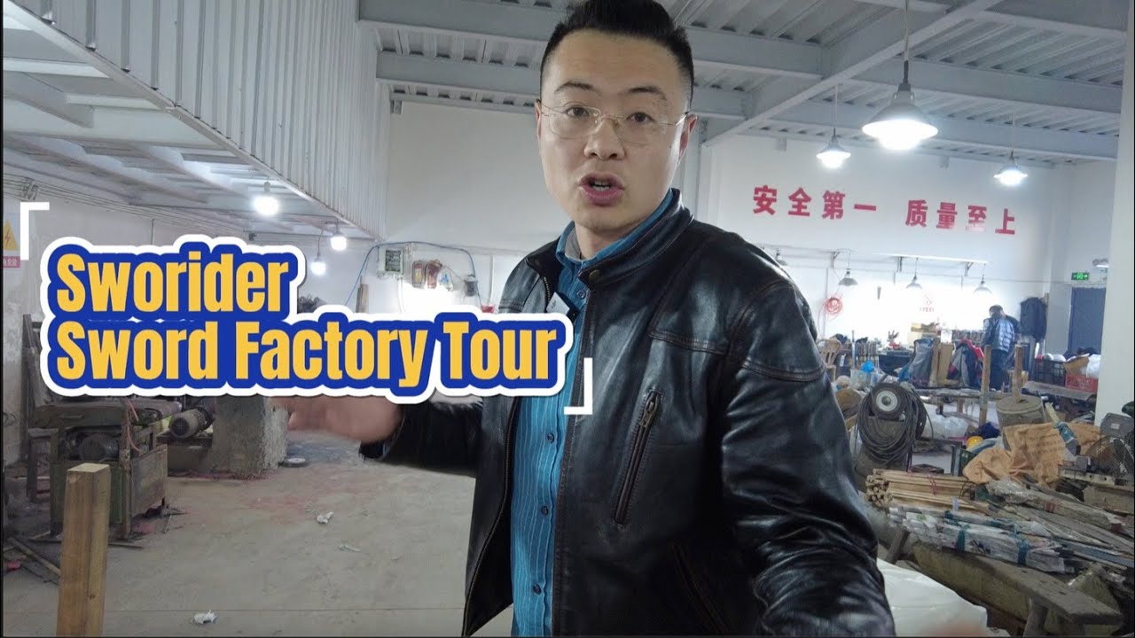 A Day Tour of Swordier | Exploring the Sword Production at a Traditional Sword Factory. #factorytour