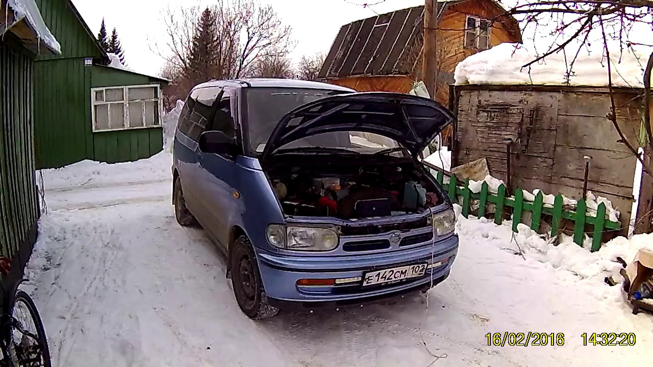 Nissan Serena CD20T C23 92 год. Обзор Японца