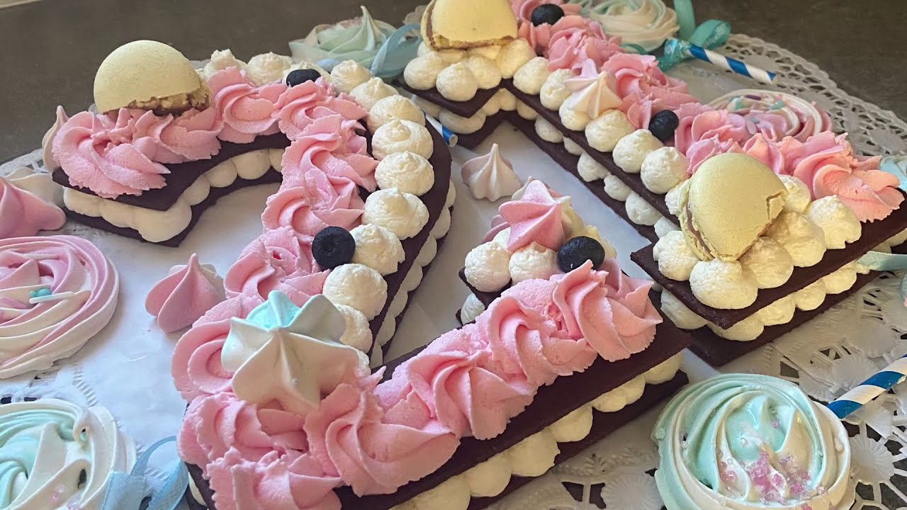 NUMBER CAKE OU GÂTEAU CHIFFRE