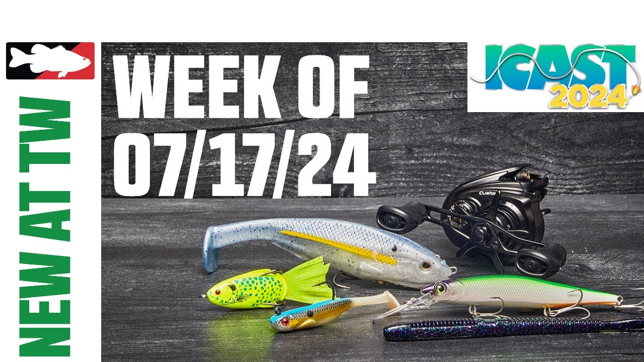 ICAST KICKOFF!! NEW Products From Rapala, Strike King, Berkley, Bates Fishing, Ark, Lew's and MORE!