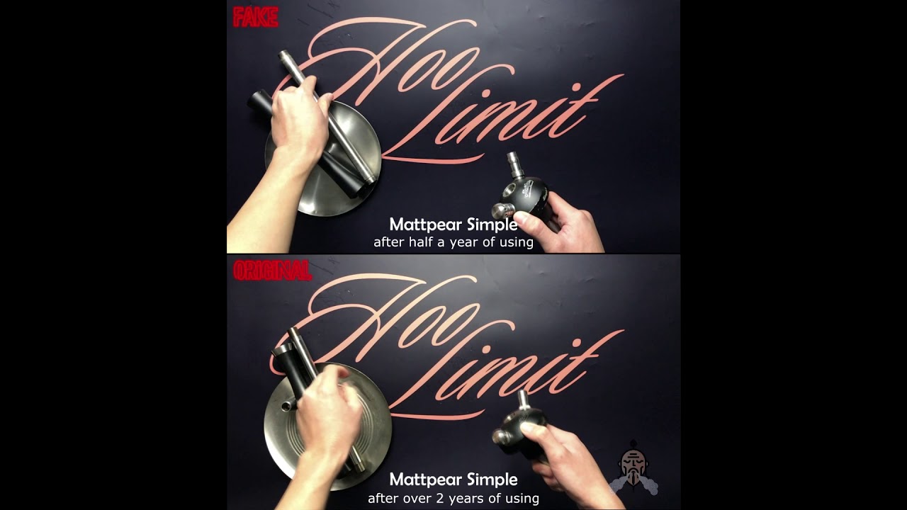 Mattpear Simple Ball ORIGINAL | Slim FAKE Hookah
