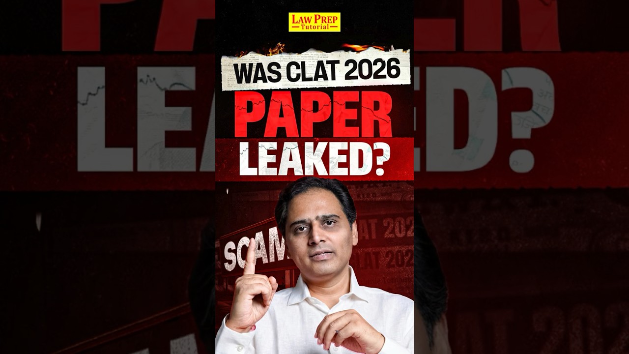 Was CLAT 2026 Paper Leaked? #paperleak