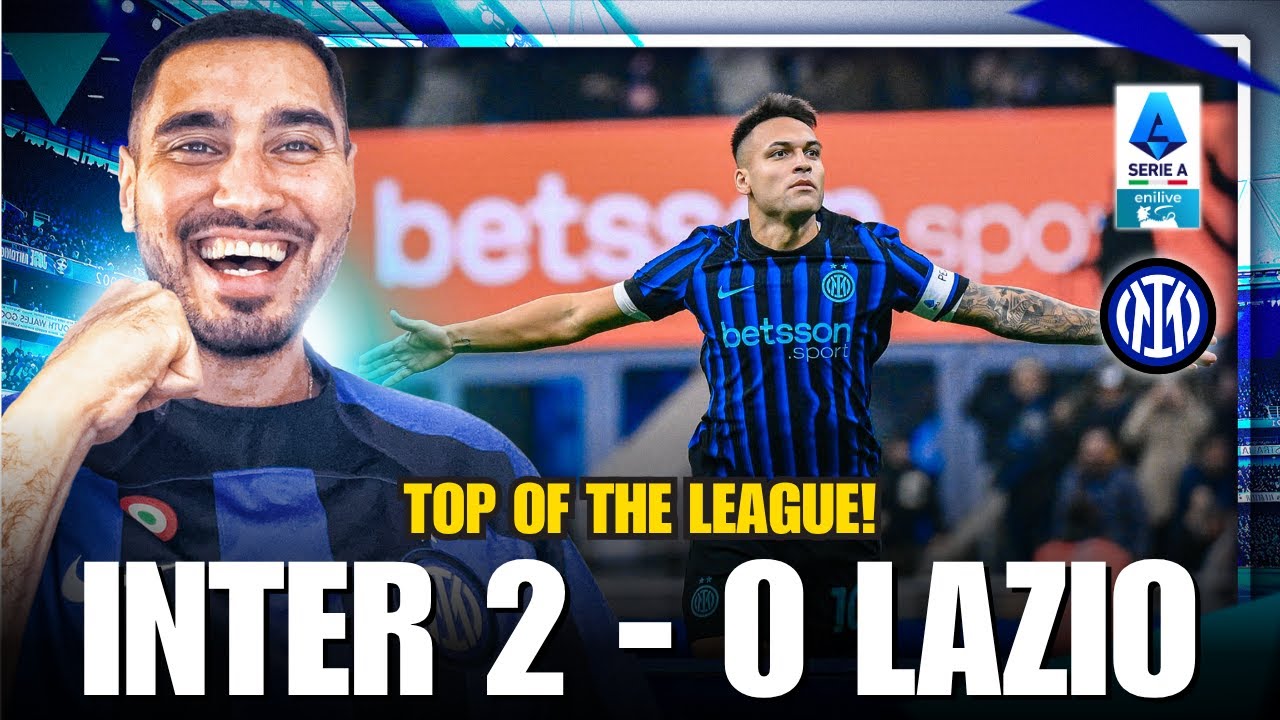 IMPRESSIVE WIN! INTER 2 - 0 LAZIO Match Reaction