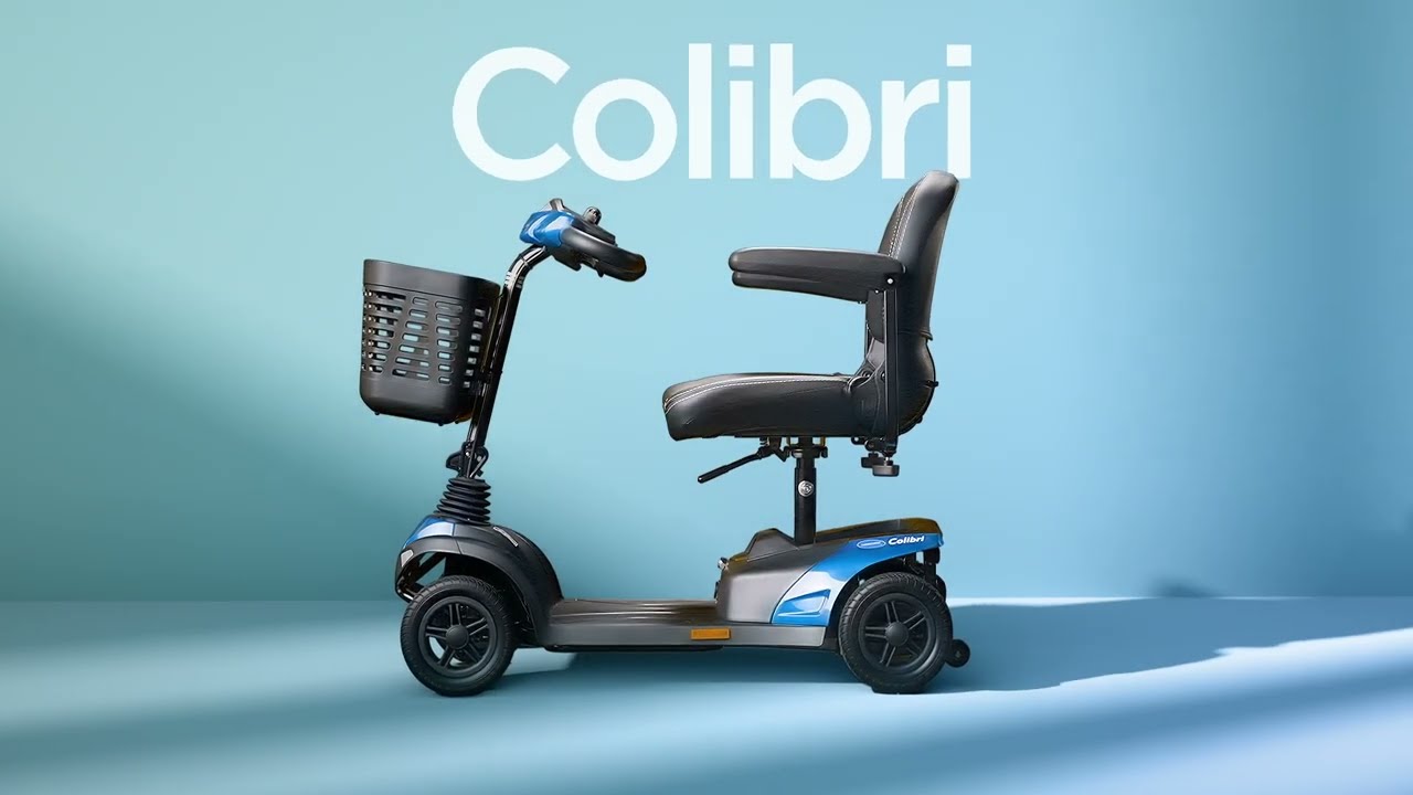 Feel the Freedom with Invacare Scooters. Discover the Colibri