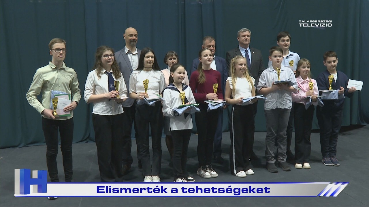 Elismerték a tehetségeket – ZTV Híradó 2026-03-13