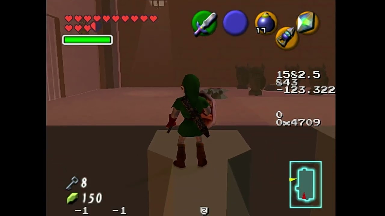 Voidwarp to Water Temple shellblade chest without Zelda's Lullaby (for No Logic randomizer)