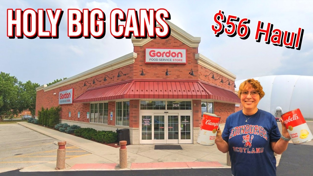 SOUP & BREAD $56 HAUL🛒Gordon Food Service Store