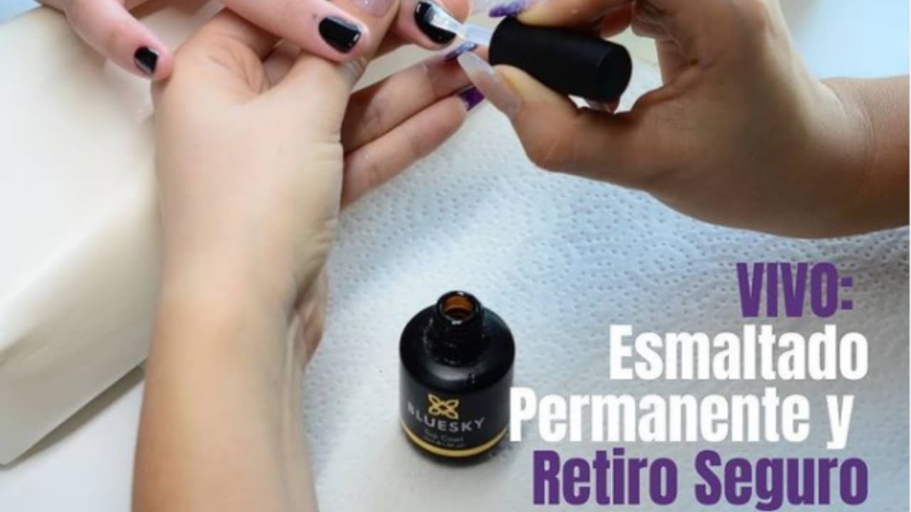 VIVO: ESMALTADO PERMANENTE Y RETIRO SEGURO