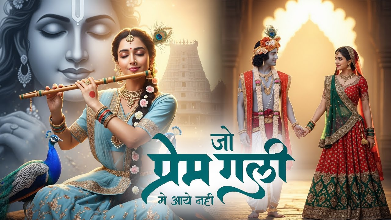 4K | Jo Prem Gali Me Aaya Nahi | जो प्रेम गली में आया नहीं Radhe Krishna New Bhajan 2025 Love Song