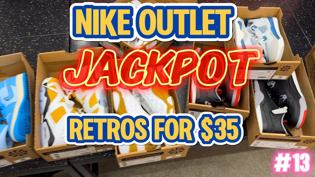 Why this Nike Outlet Has So Much Jordan Heat for $35