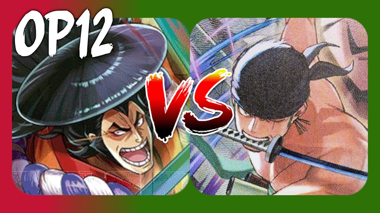 [OP12] Red Green Oden vs Green Zoro | One Piece Card Game
