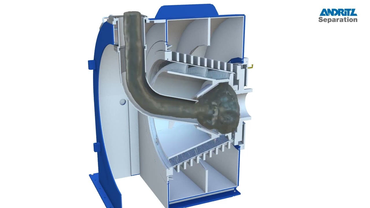 ANDRITZ SEPARATION - Screen scroll centrifuge AH #moderniostechnologijos #modernios #andritz