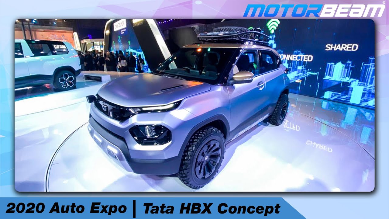 Tata HBX Concept - Upcoming Hornbill Walkaround At 2020 Auto Expo | MotorBeam