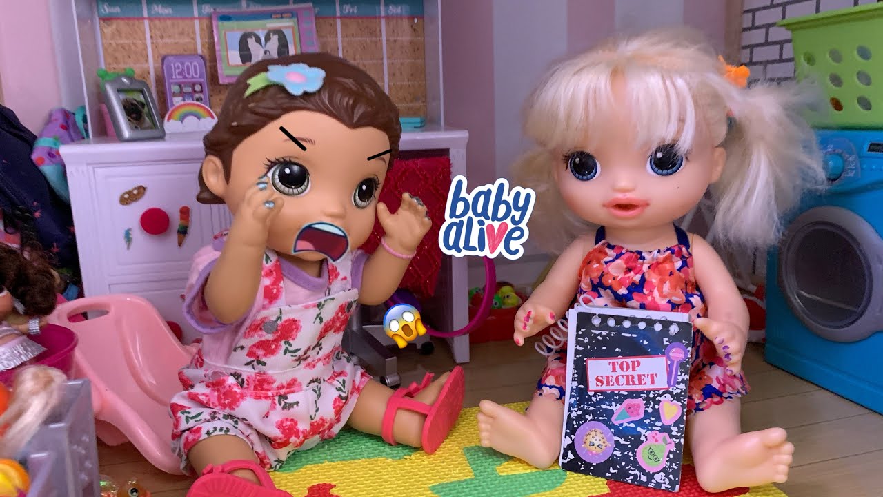 BABY ALIVE Katrina reads June’s Diary! 😱
