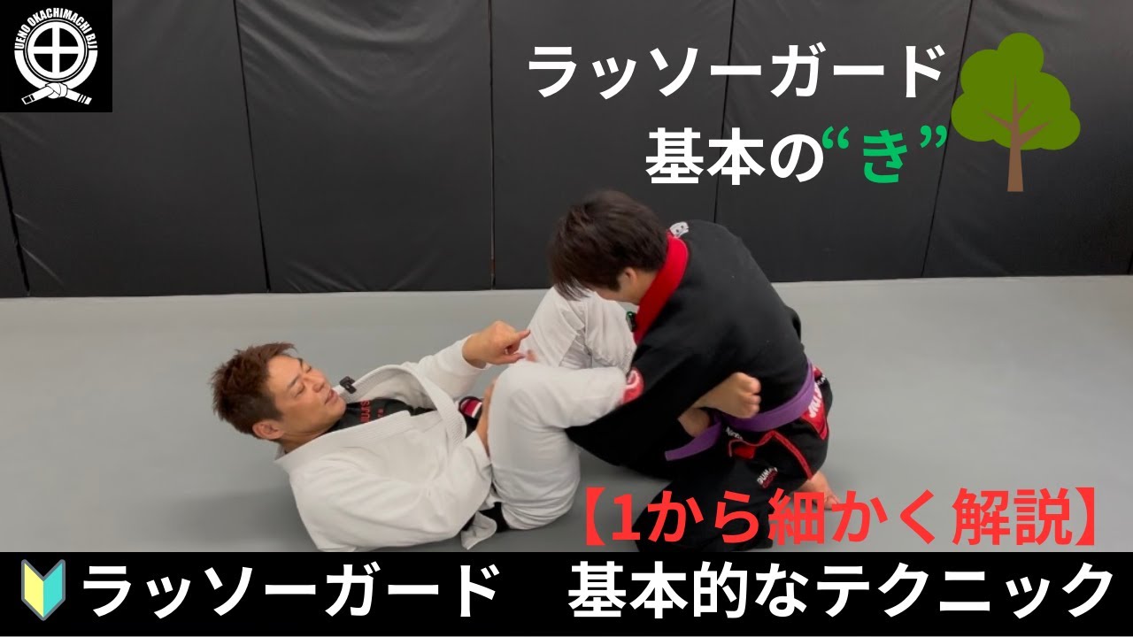 【ラッソーガード一でお悩みの方へ】ラッソーガードの基本で且つ強力なスィープ #jiujitsu #bjj #ブラジリアン柔術 #jiujitsu #柔術 #スィープ#ラッソーガード#ハーフガード