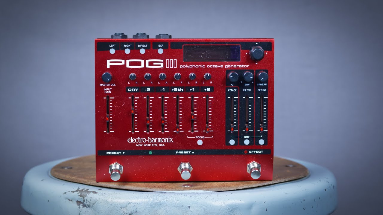 EHX POG3: Polyphonic Octave Generator of Your Dreams