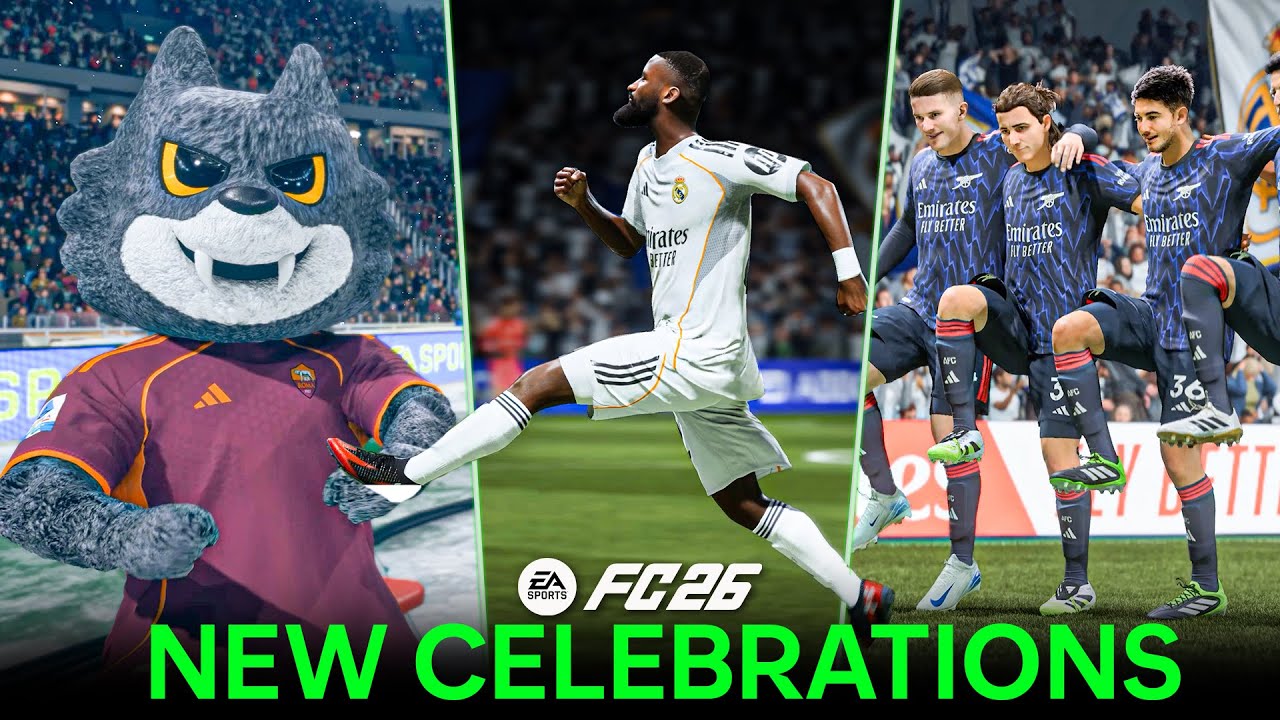NEW CELEBRATIONS in FC 26! (Tutorial) #fc26