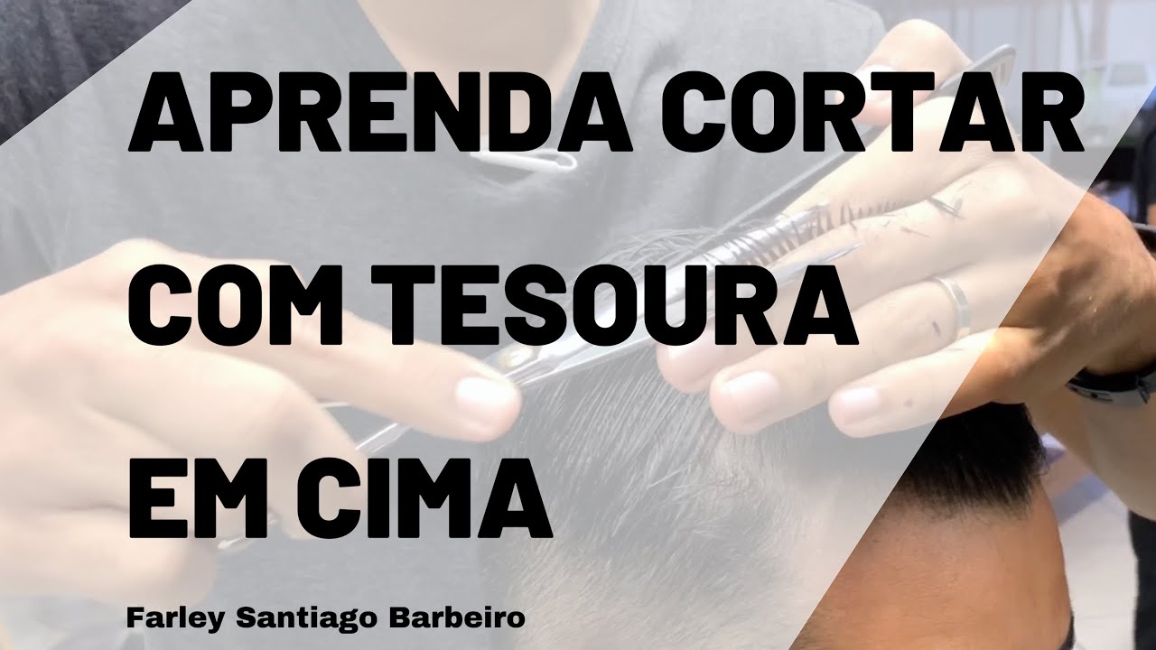 HOW TO CUT HAIR WITH SCISSORS FROM THE TOP / by Farley Santiago Barbeiro