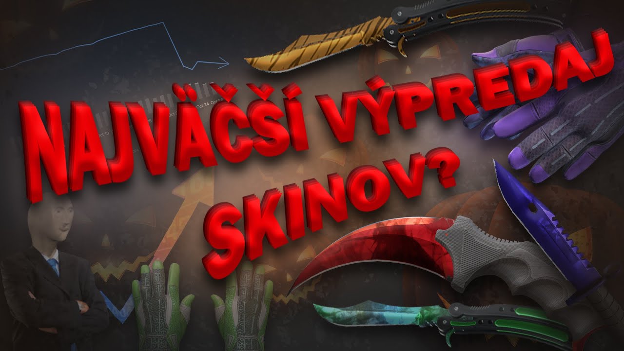 Najväčší výpredaj skinov v histórii CS2?! Blížia sa Halloweenske zľavy?!