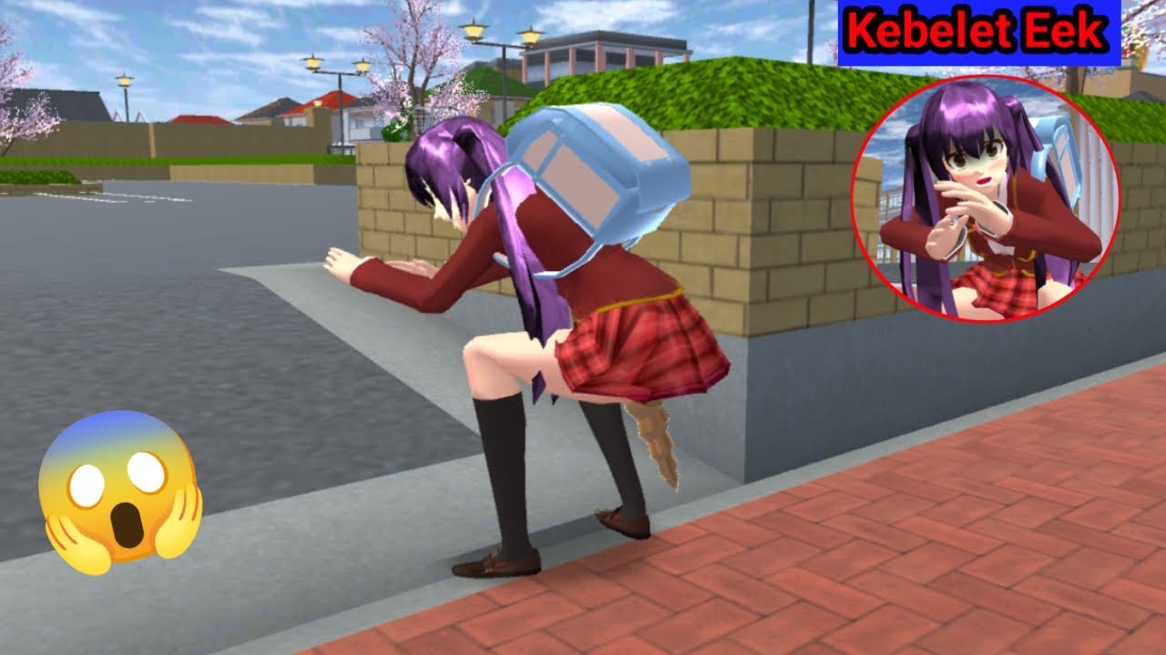 Karin Kebelet Eek di Parkiran Sekolah Nggak Tahan Lagi || Sakura School Simulator