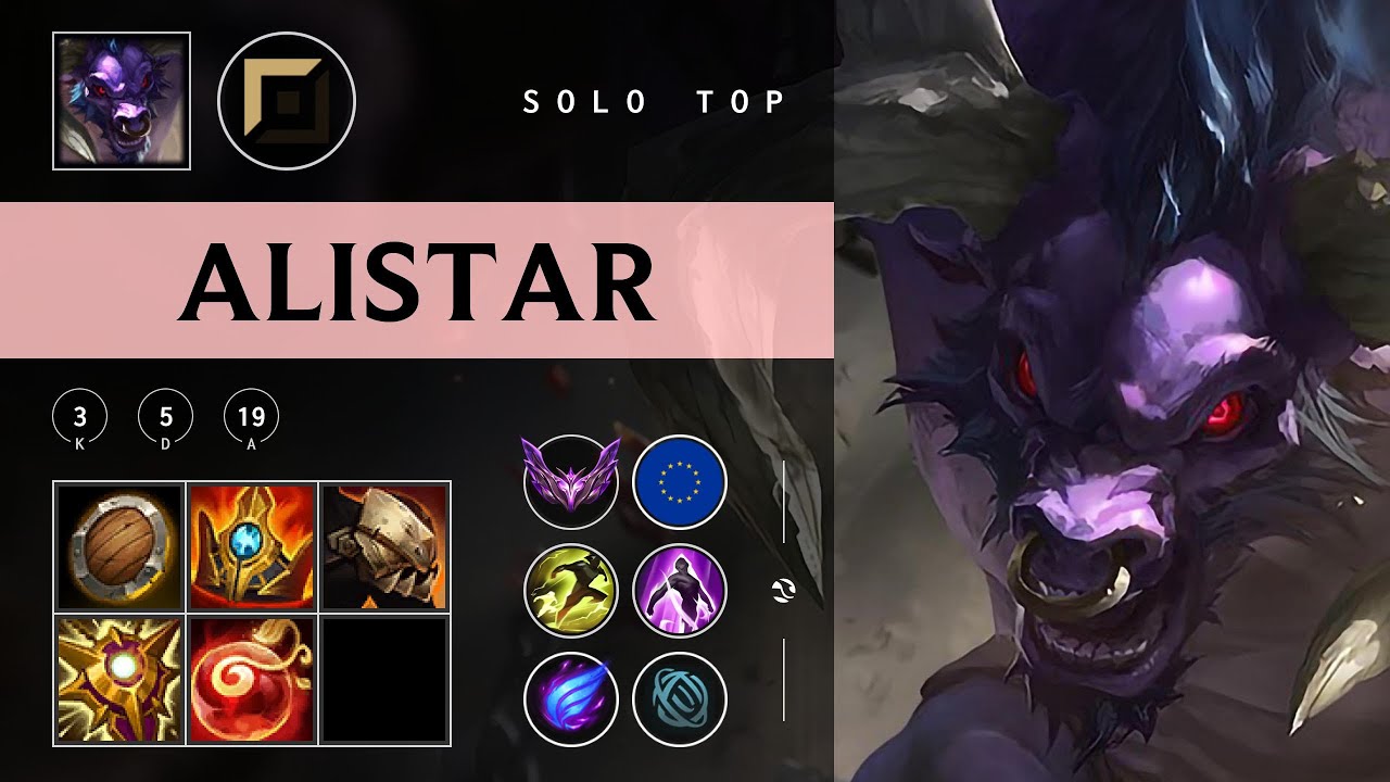 Alistar Top vs Jax - EUW Master Patch 25.22