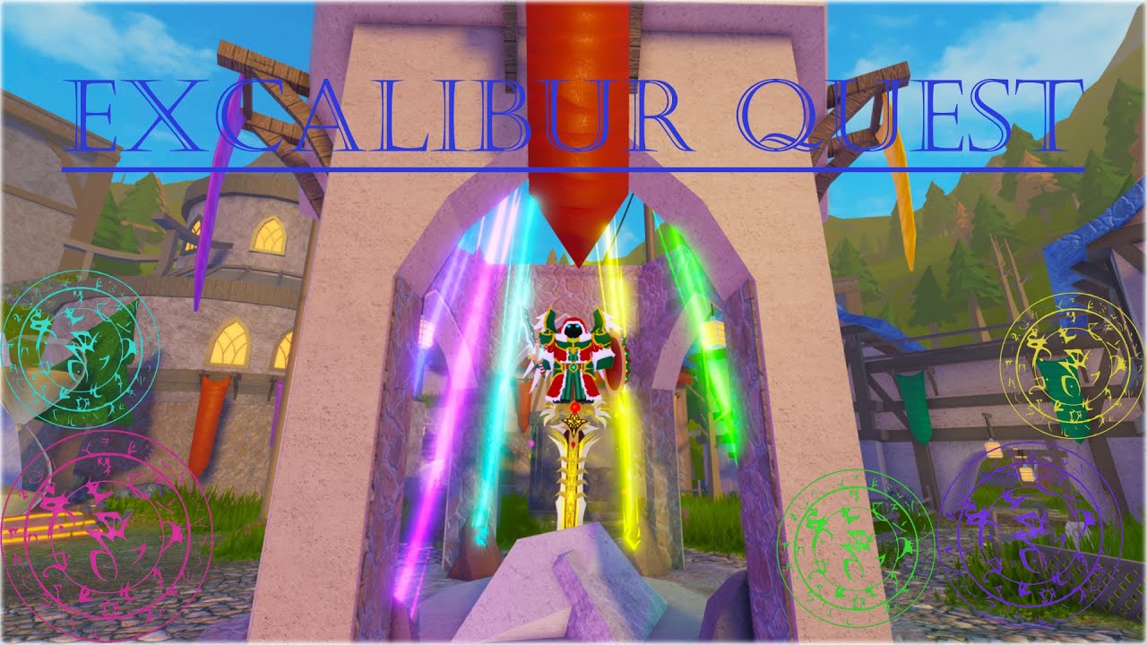Dungeon Quest - Excalibur Quest Tutorial 2025