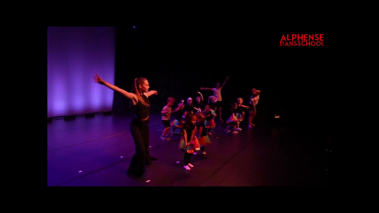 Peuters zaterdag - Eindshow 2025 - Alphense Dansschool