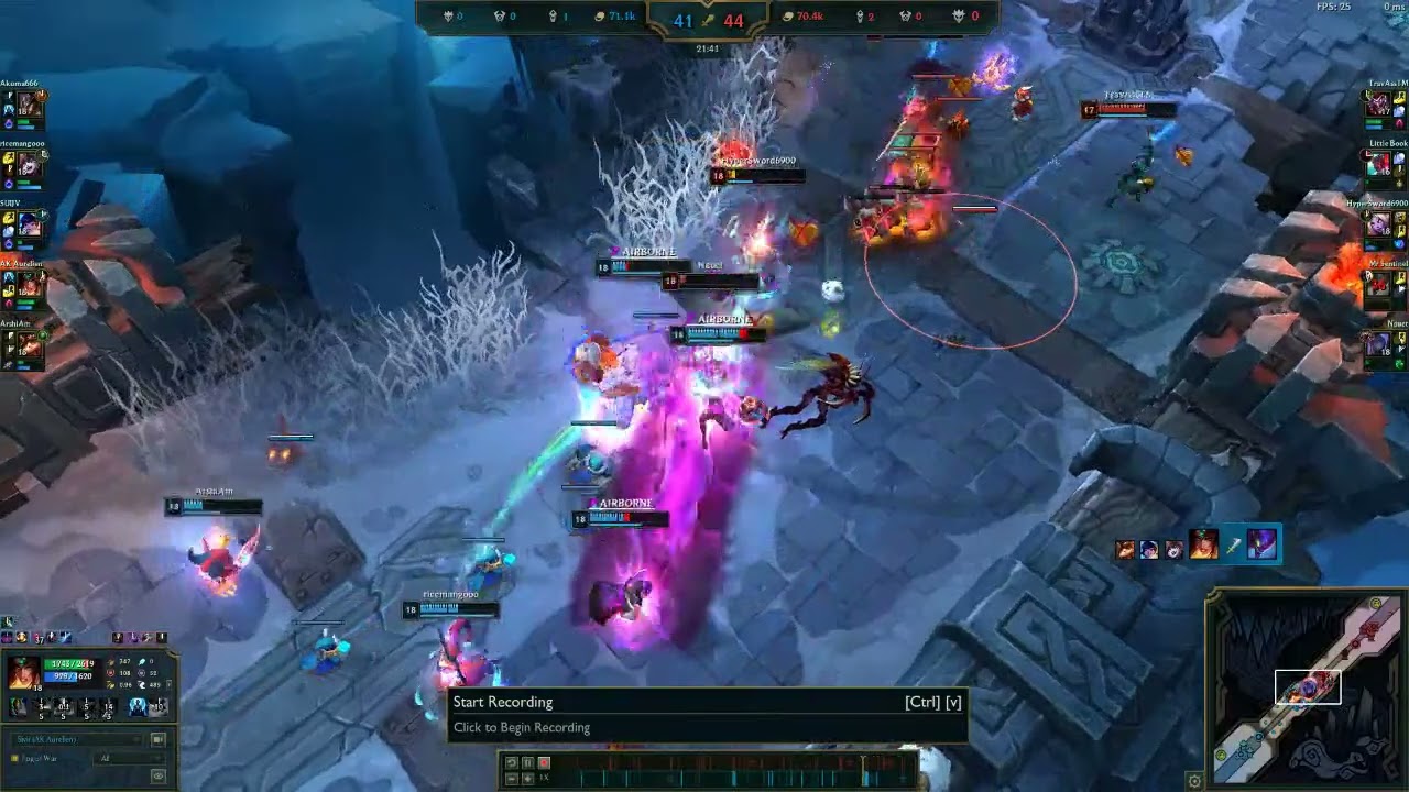 Sivir Pentakill - She is OP on ARAM