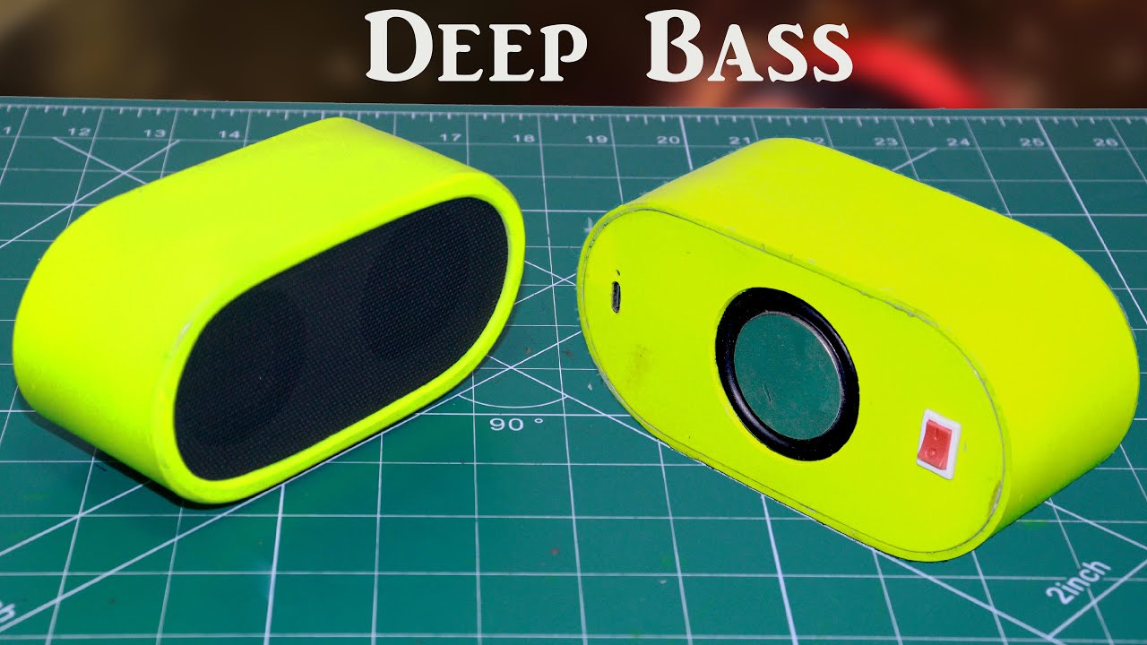 How To Make High Quality Super Bass Pocket Speaker