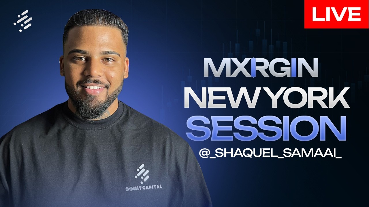 🔴 LIVE Trading Gold | New York Session 🔔 MXRGIN Call  (Mon-Fri)