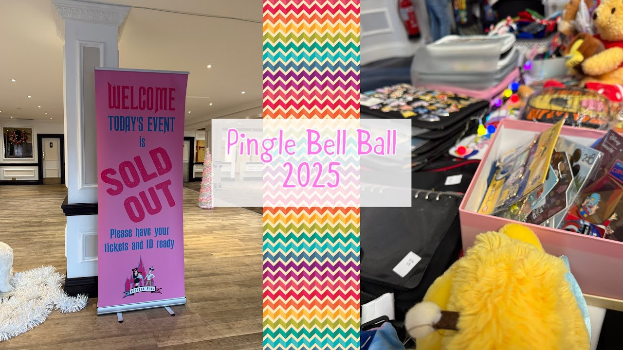 Disney Pin trading at the Pinglebell Ball