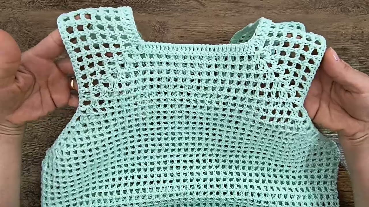 regata linda e fácil de crochê#crochet