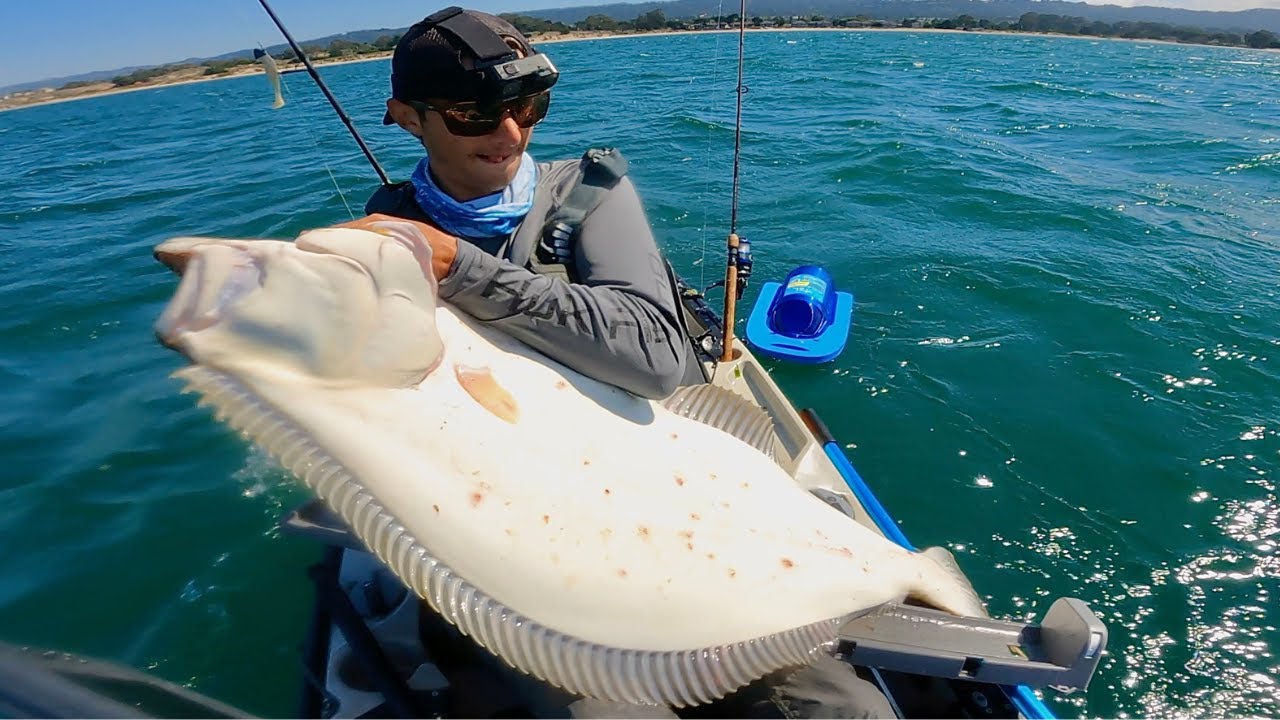 EPIC Catch & Release: 40+ inch MONSTER California Halibut