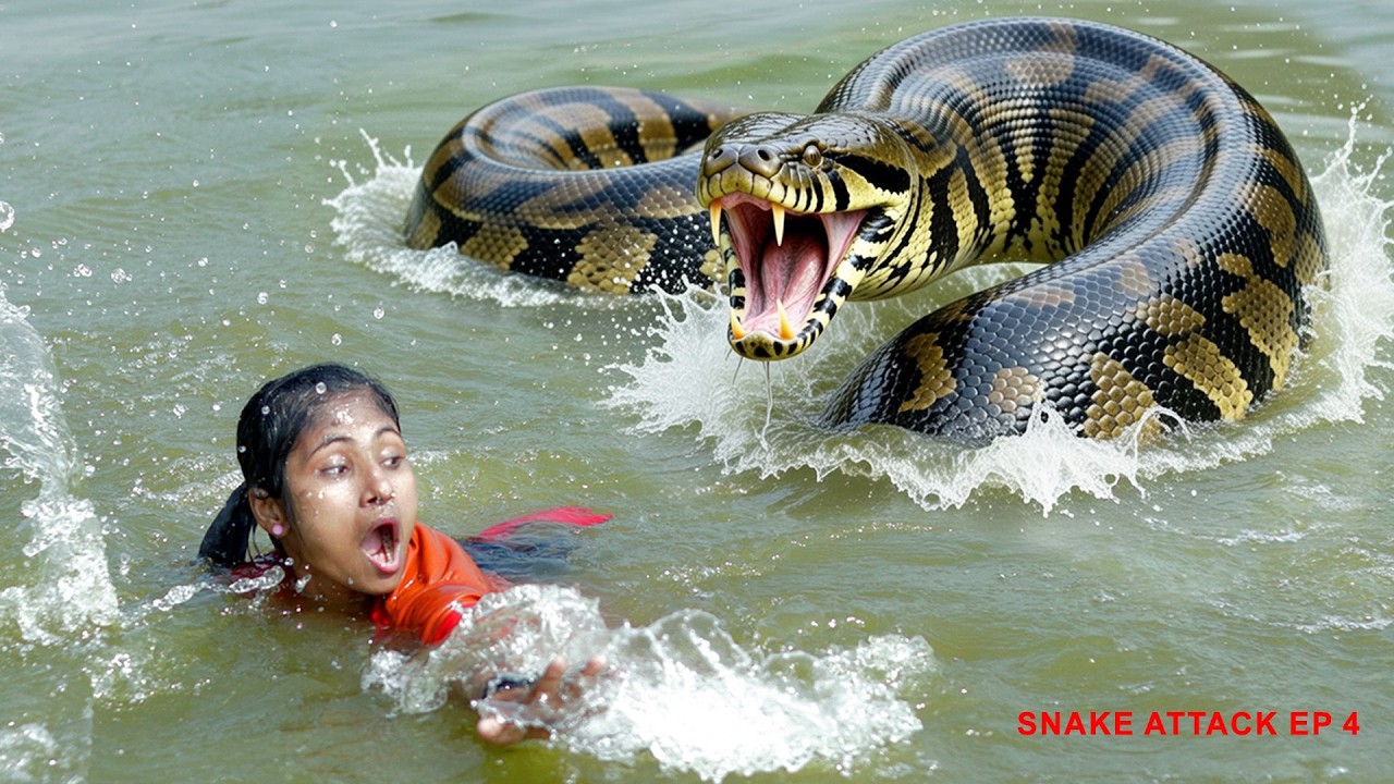 Giant Python Attacks Hunters : Real Life Horror 4 !