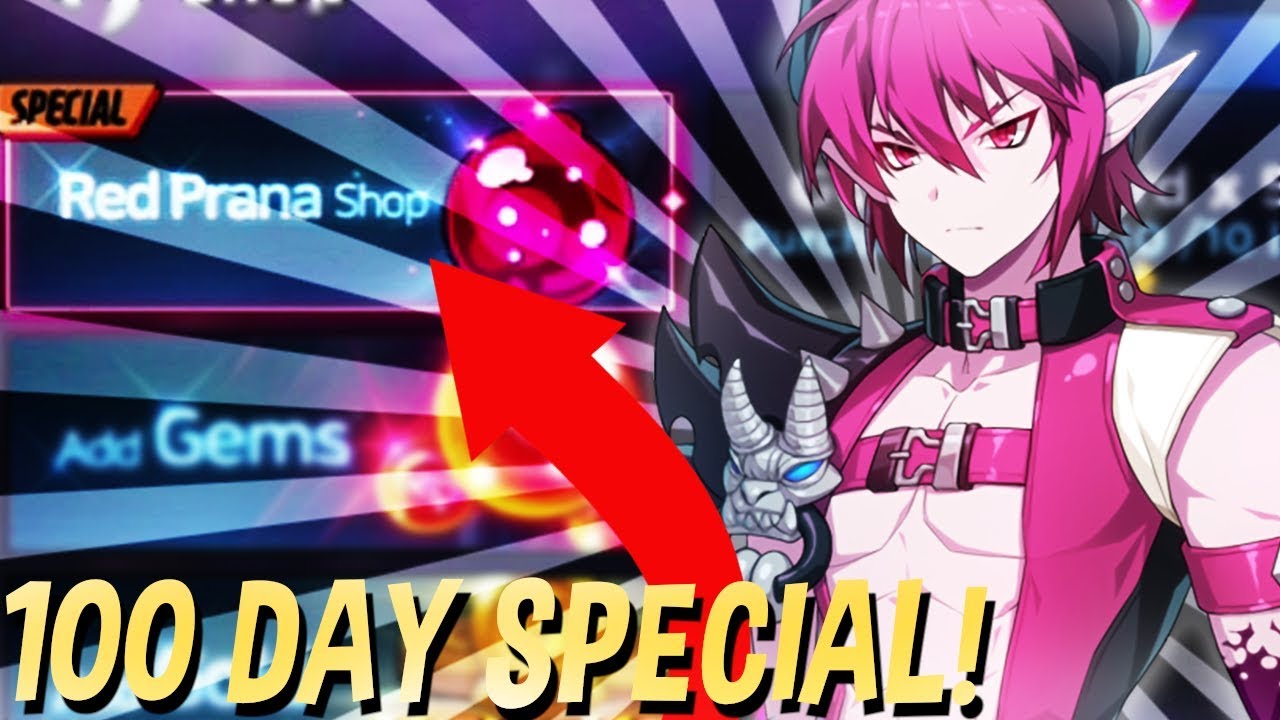 100 Day Celebration! New SR's RED PRANA, and more! Grand Chase Mobile w/ ShadyPenguinn