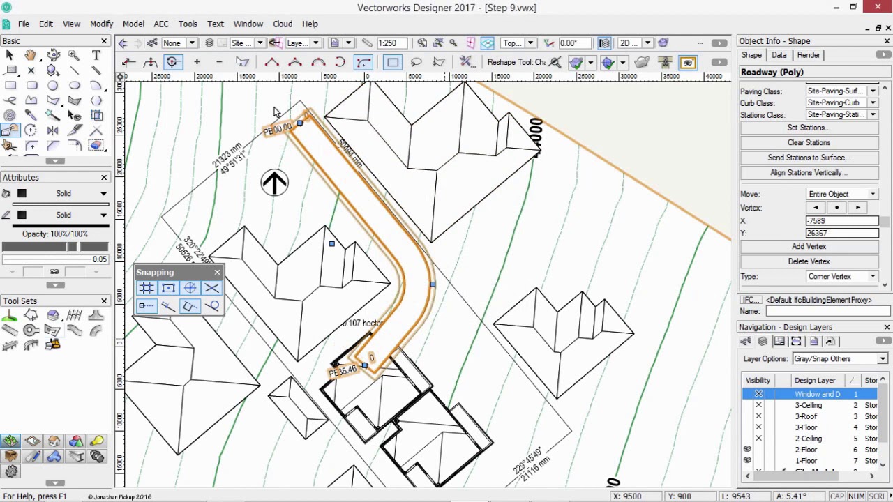 Session 9 - Vectorworks 2017 Architect Asia Course