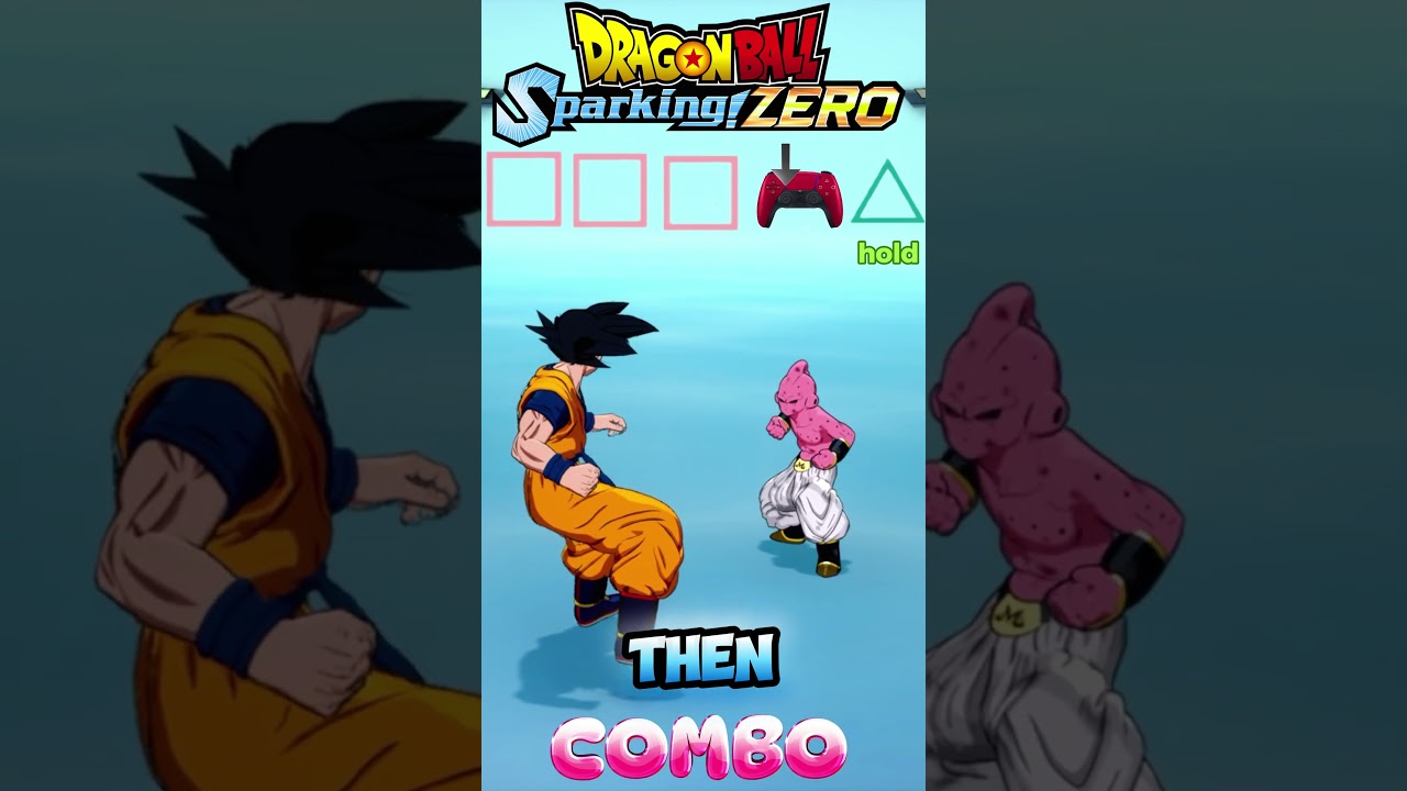 Dragon Ball Sparking Zero КАК СДЕЛАТЬ КОМБО КВАДРАТ, КВАДРАТ, КВАДРАТ [PS5]