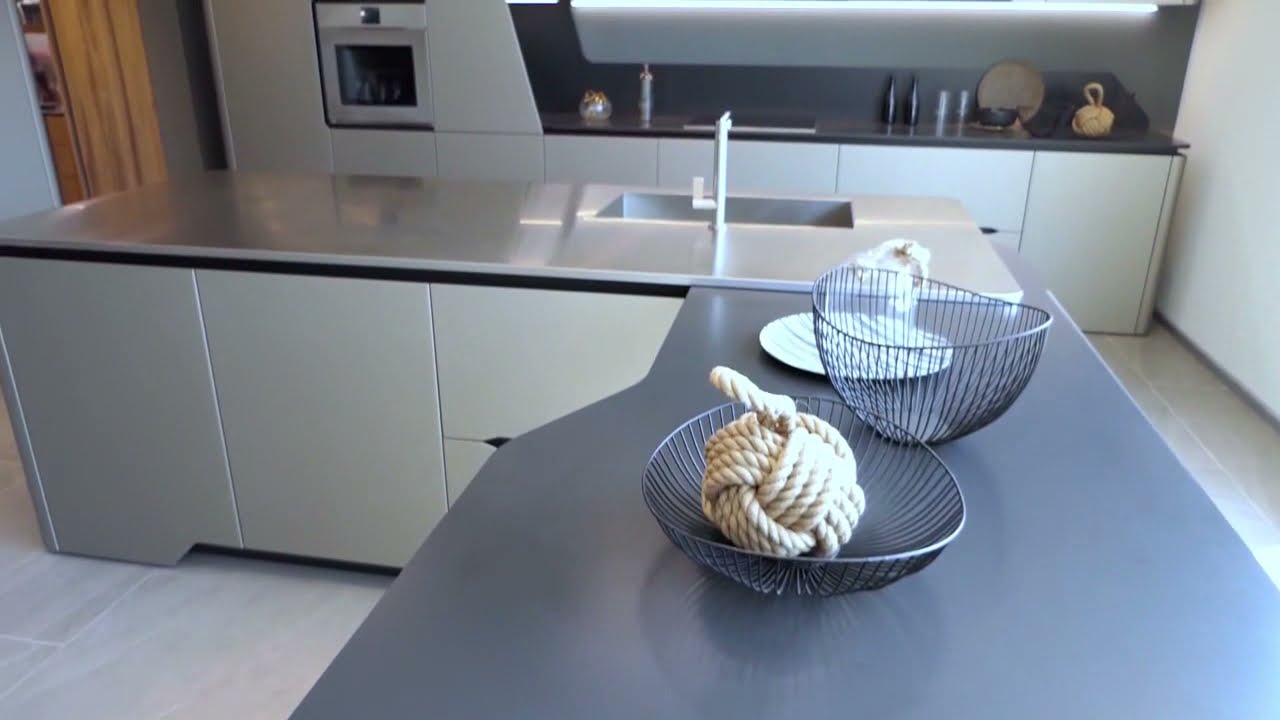 Cuisine Italienne Design   Mod&egrave;le Vision de Snaidero by La Maison des Archis