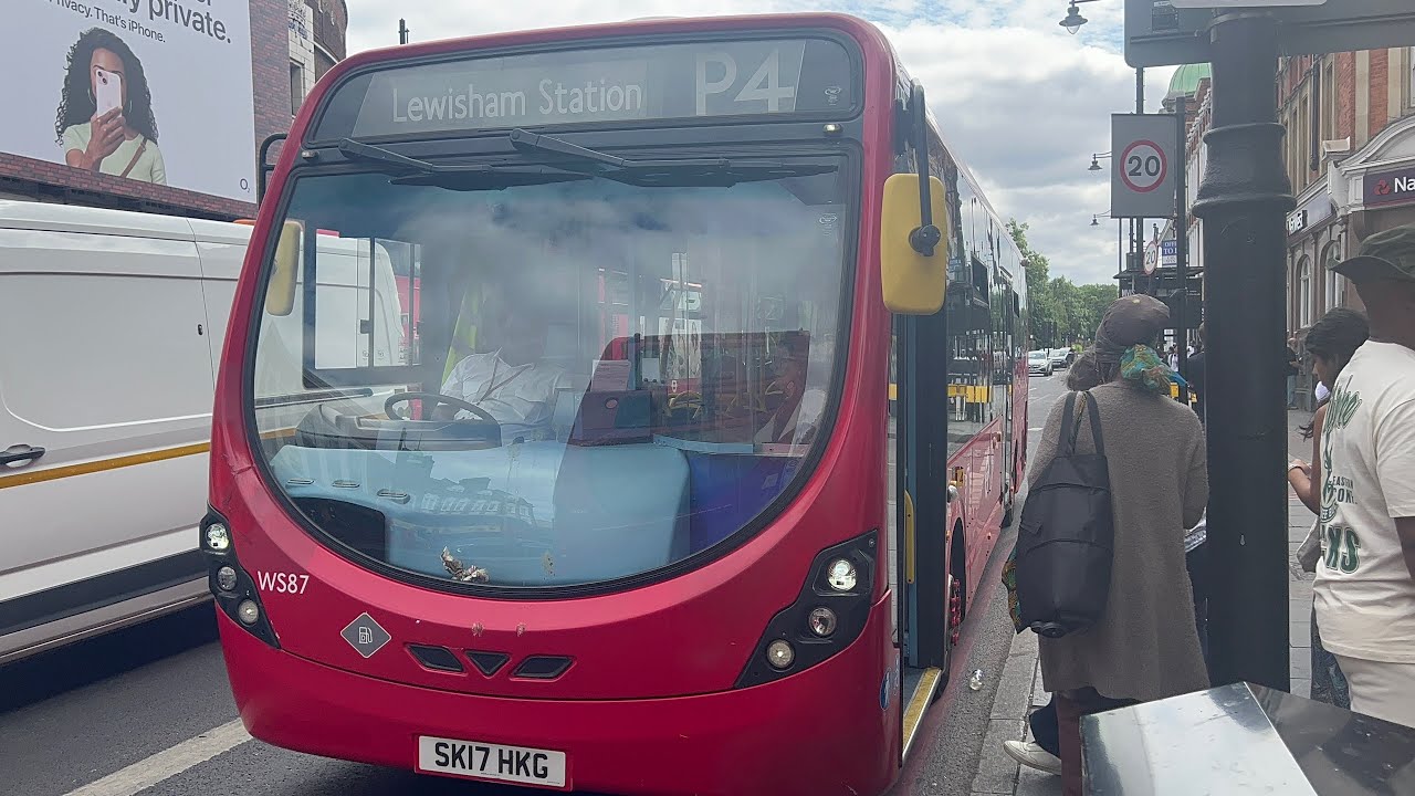 *RECENT TRANSFER* Journey on Route P4 Go Ahead London SK17HKG WS87 28/6/24